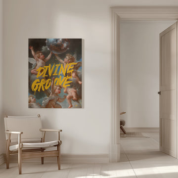 Divine Groove | Canvas - Room Interior 1
