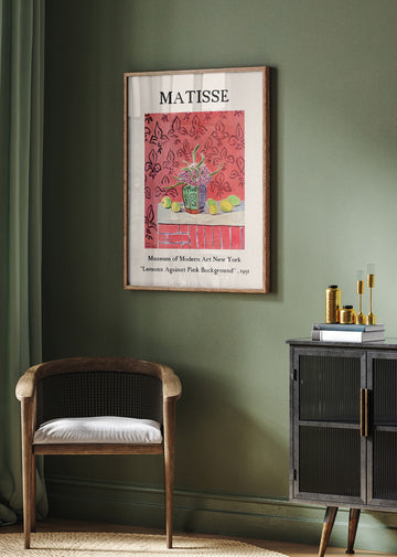 Vibrant Floralscape | Poster - Room Interior 2