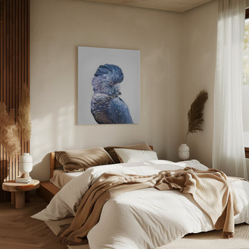 Black Cockatoo | Canvas - Room Interior 2