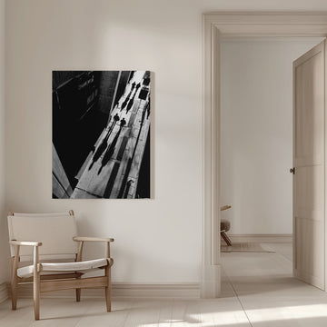 Long City Shadows | Canvas - Room Interior 1