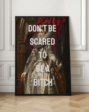 Empowering Queen Portrait | Poster - Room Interior 1