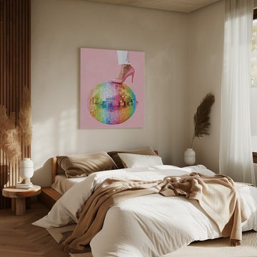 Pink Heel Disco Style | Canvas - Room Interior 2