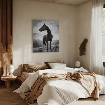Mystic Stallion Rising | Canvas - Room Interior 2