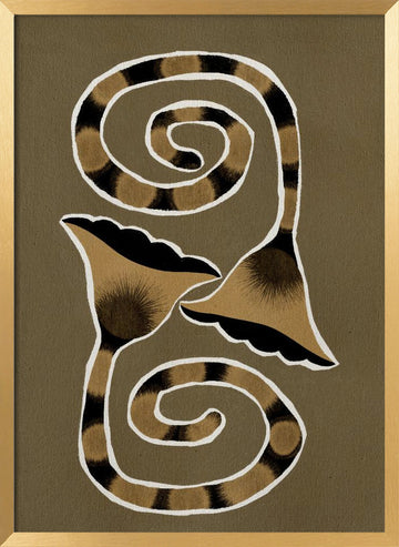 Delicate Bloom 2 | Poster - Gold Frame Interior