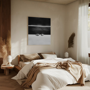 Hands Dark Horizon | Canvas - Room Interior 2