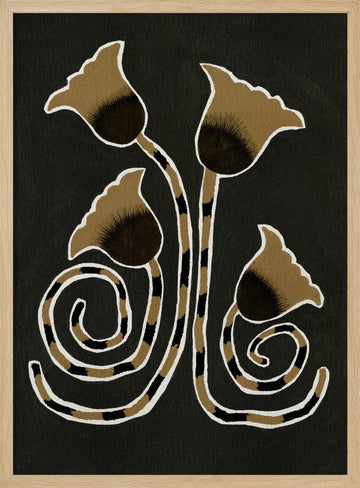 Delicate Bloom 9 | Poster - Wood Frame Interior