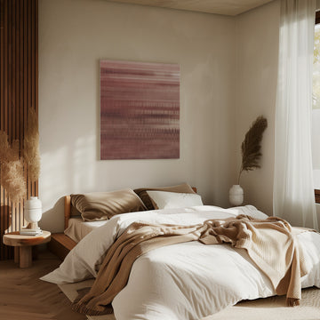Warm Linear Flow | Canvas - Room Interior 2