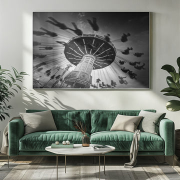 Dynamic Carnival Swings | Poster - Room Interior 1
