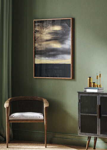 Abstract Golden Horizon | Poster - Room Interior 2