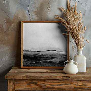 Mono Landscape No1 | Poster - Room Interior 1