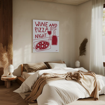 Wine and Pizza | Canvas - Room Interior 2