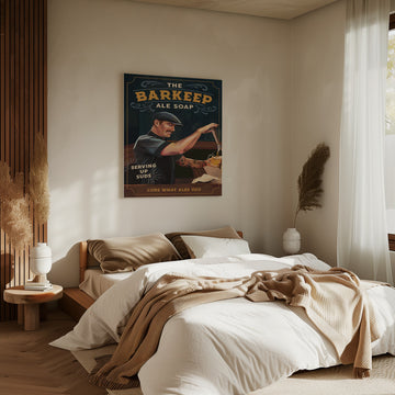 Barkeep Soap Poster 20x30 | Canvas - Room Interior 2
