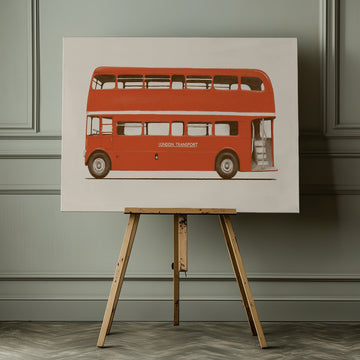 London Double Decker | Canvas - Room Interior 1
