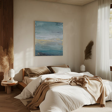 A Serene Seascape | Canvas - Room Interior 2