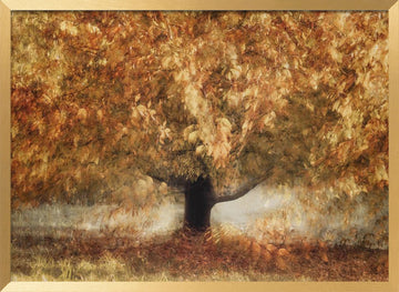 Gold colors | Poster - Gold Frame Interior