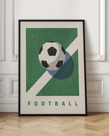 Classic Football Field | Poster - Room Interior 1