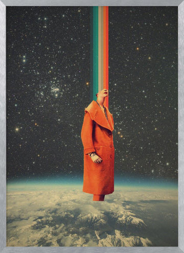Spacecolor | Poster - Silver Frame Interior