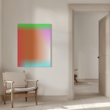 Dreamy Color Gradient | Canvas - Room Interior 1