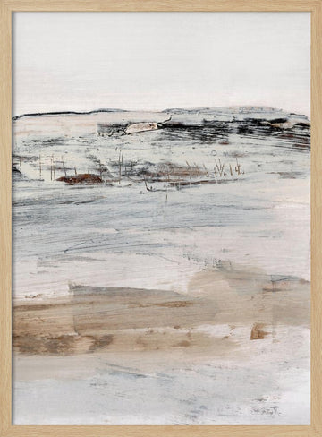 August No2 | Poster - Wood Frame Interior
