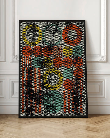 Geometric Pop Art | Poster - Room Interior 1