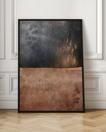 Golden Light Horizon | Poster - Room Interior 1