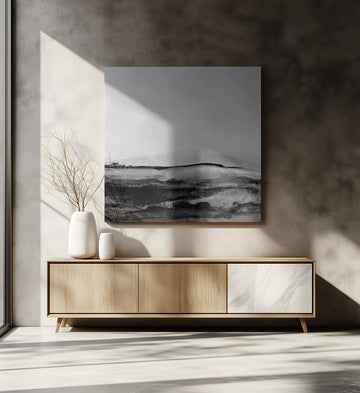 Mono Landscape No1 | Canvas - Room Interior 2