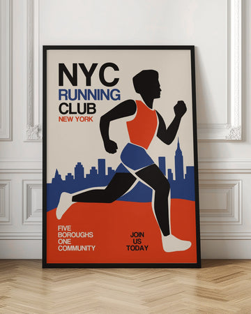 New York City Runner | Poster - Room Interior 1