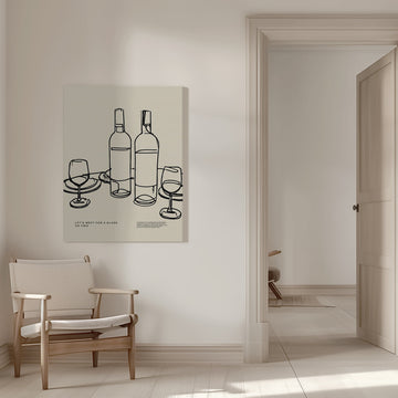 Wine and Conversation | Canvas - Room Interior 1