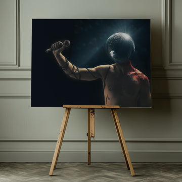Disco Ball Performer | Canvas - Room Interior 1