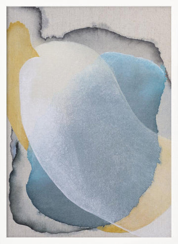 Fluid Serenity | Poster - White Frame Interior