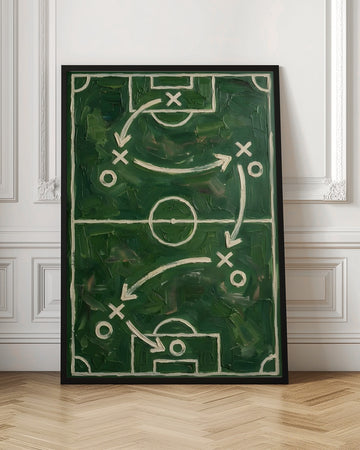 Soccer Field Strategy | Poster - Room Interior 1