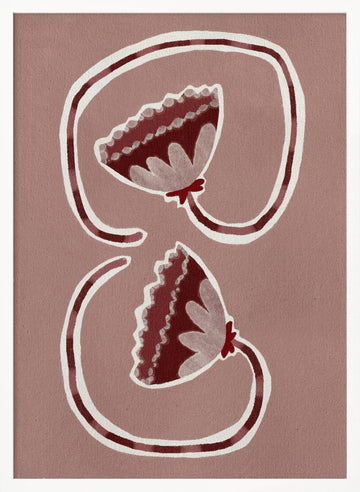 Delicate Bloom 16 | Poster - White Frame Interior