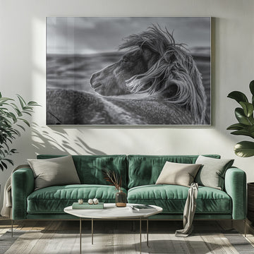 Wild Horse Mane | Poster - Room Interior 1