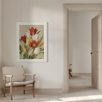 Tulips By Ellen Thayer Fisher | Canvas - Room Interior 1