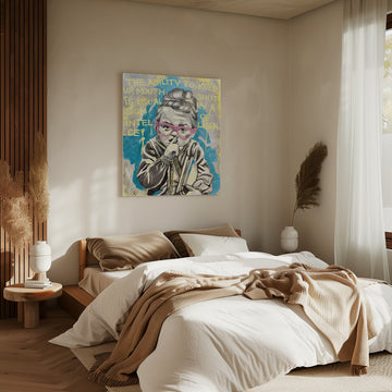 Quiet Intelligence Child | Canvas - Room Interior 2