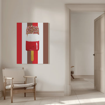 Layered Popsicle With Sprinkles | Canvas - Room Interior 1