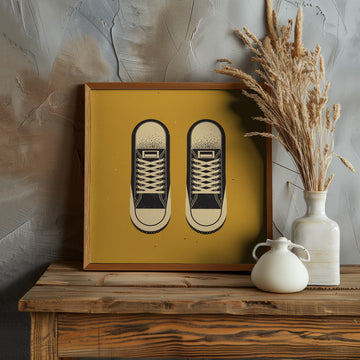Classic Canvas Sneakers | Poster - Room Interior 1