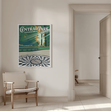 Strawberry Fields Imagine Mosaic | Canvas - Room Interior 1