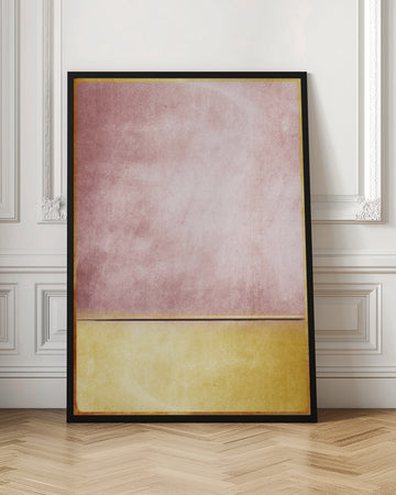 Pink Gold Horizon | Poster - Room Interior 1