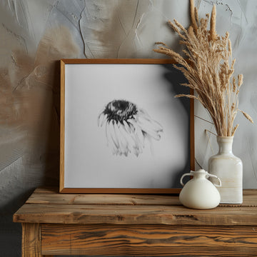 Soft Fading Flower | Poster - Room Interior 1