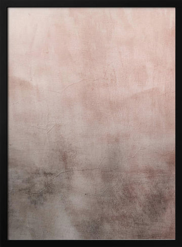Subtle Rustic Gradient | Poster - Black Metal Frame Interior