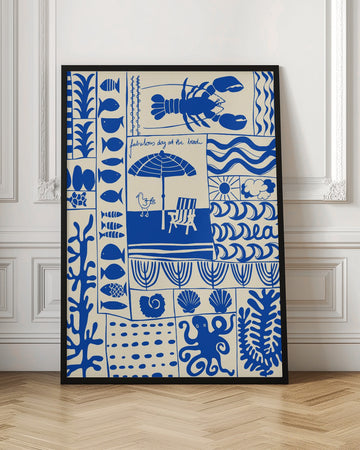 Fabulous Beach Day | Poster - Room Interior 1