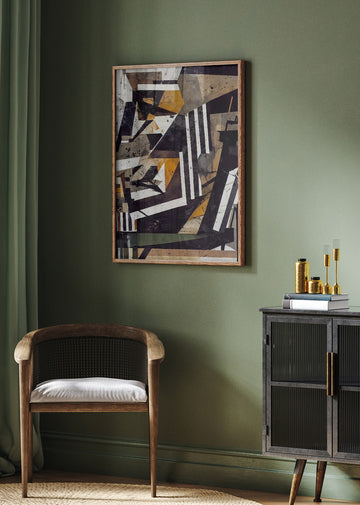 Geometric Tapestry | Poster - Room Interior 2