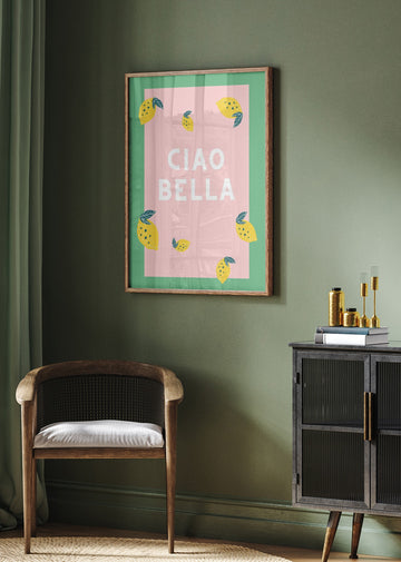 Ciao Bella Lemons | Poster - Room Interior 2