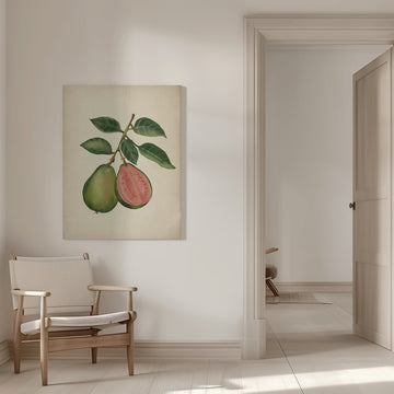 Fresh Guava Botanical | Canvas - Room Interior 1