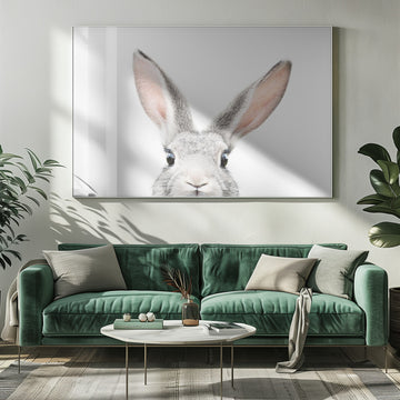 Peeking Bunny | Poster - Room Interior 1