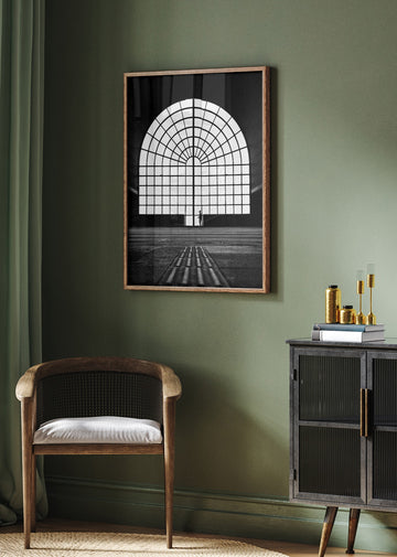 Architectural Solitude | Poster - Room Interior 2