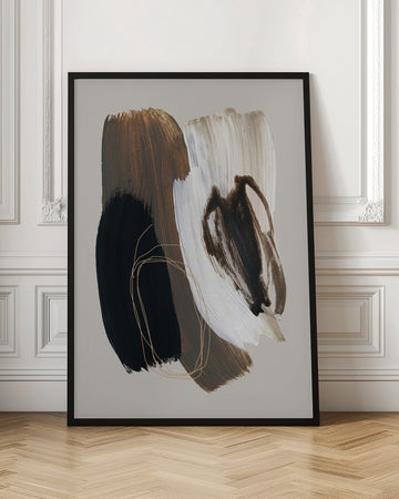 Abstract Brush Strokes 108X | Poster - Room Interior 1