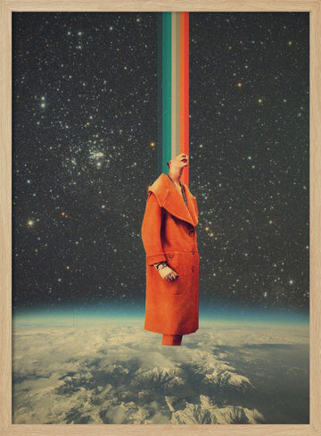 Spacecolor | Poster - Wood Frame Interior