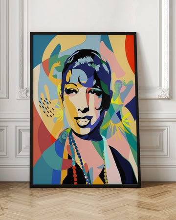 Vibrant Jazz Age Woman | Poster - Room Interior 1